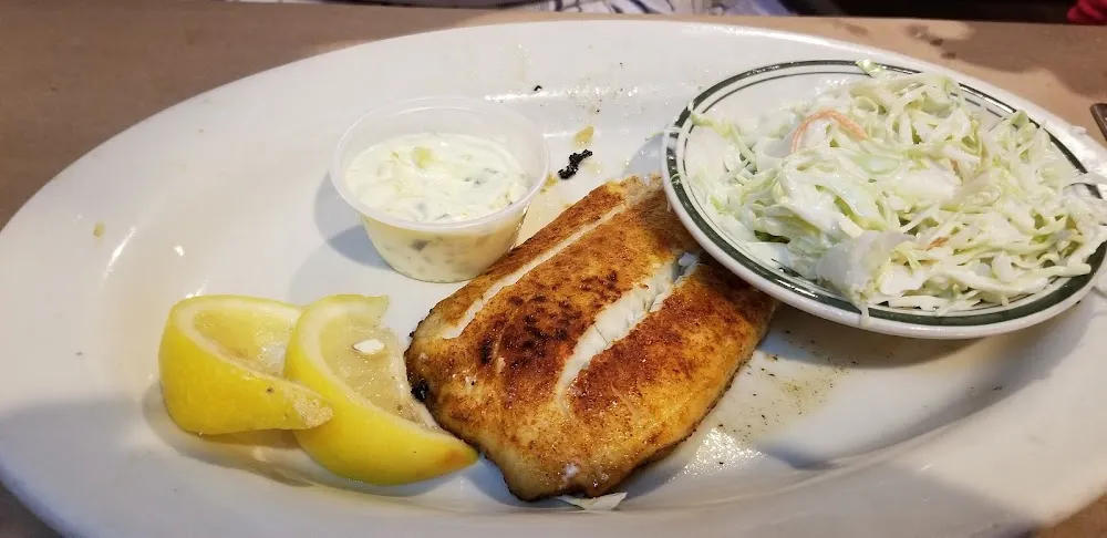 Broiled Flounder